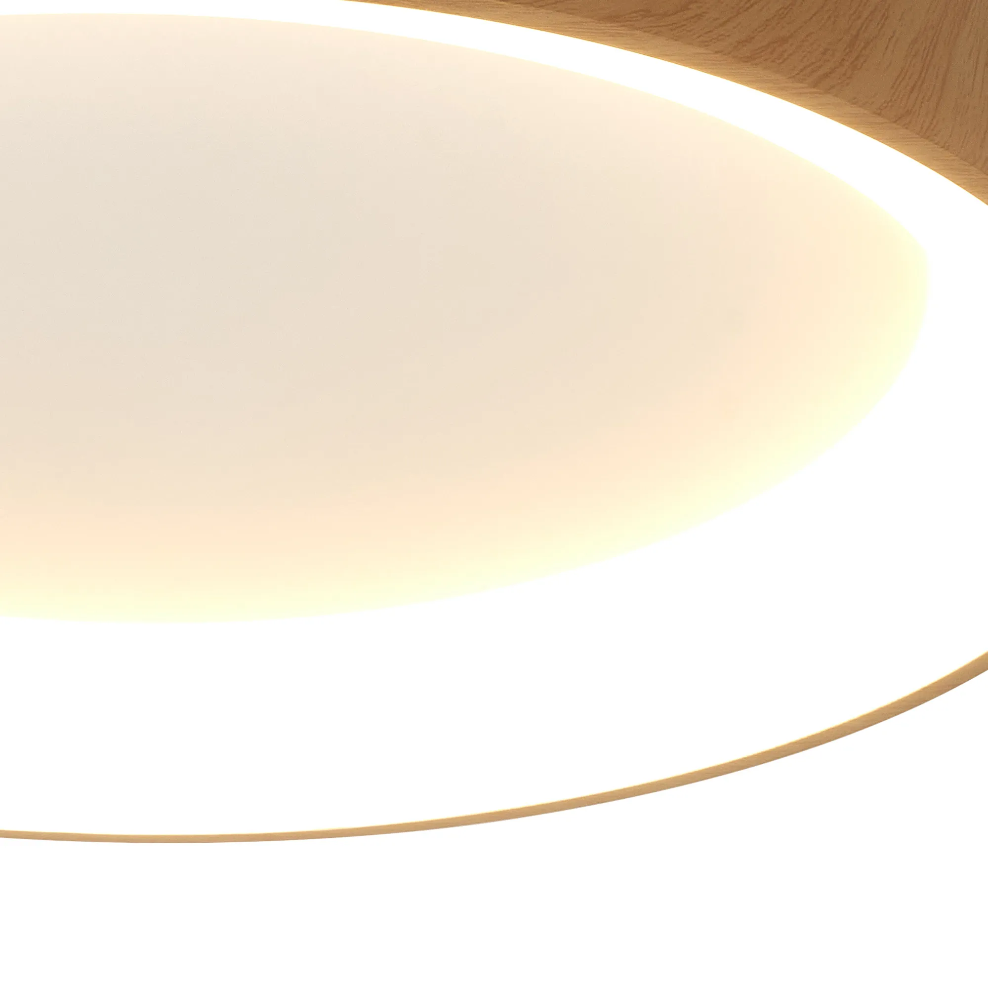 Niseko II Ring Ceiling 50cm 40W LED Wood M8587  Mantra Niseko II Wood